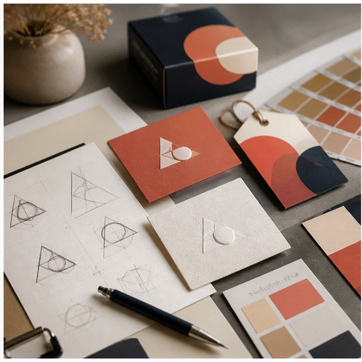 Brand identity portfolio preview