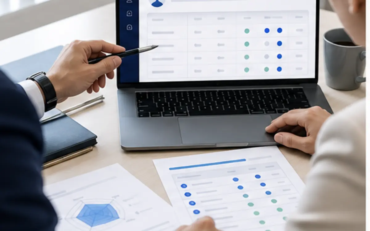 Hiring criteria scorecard review preview